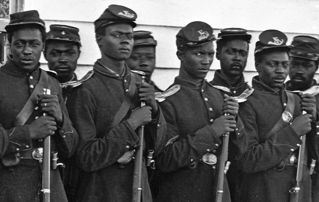 CIVIL WAR RECRUITS (OVER 180,000 BALACK MEN FOUGHT FOR THE UNION ARMY DURING THE CIVIL WAR.)
