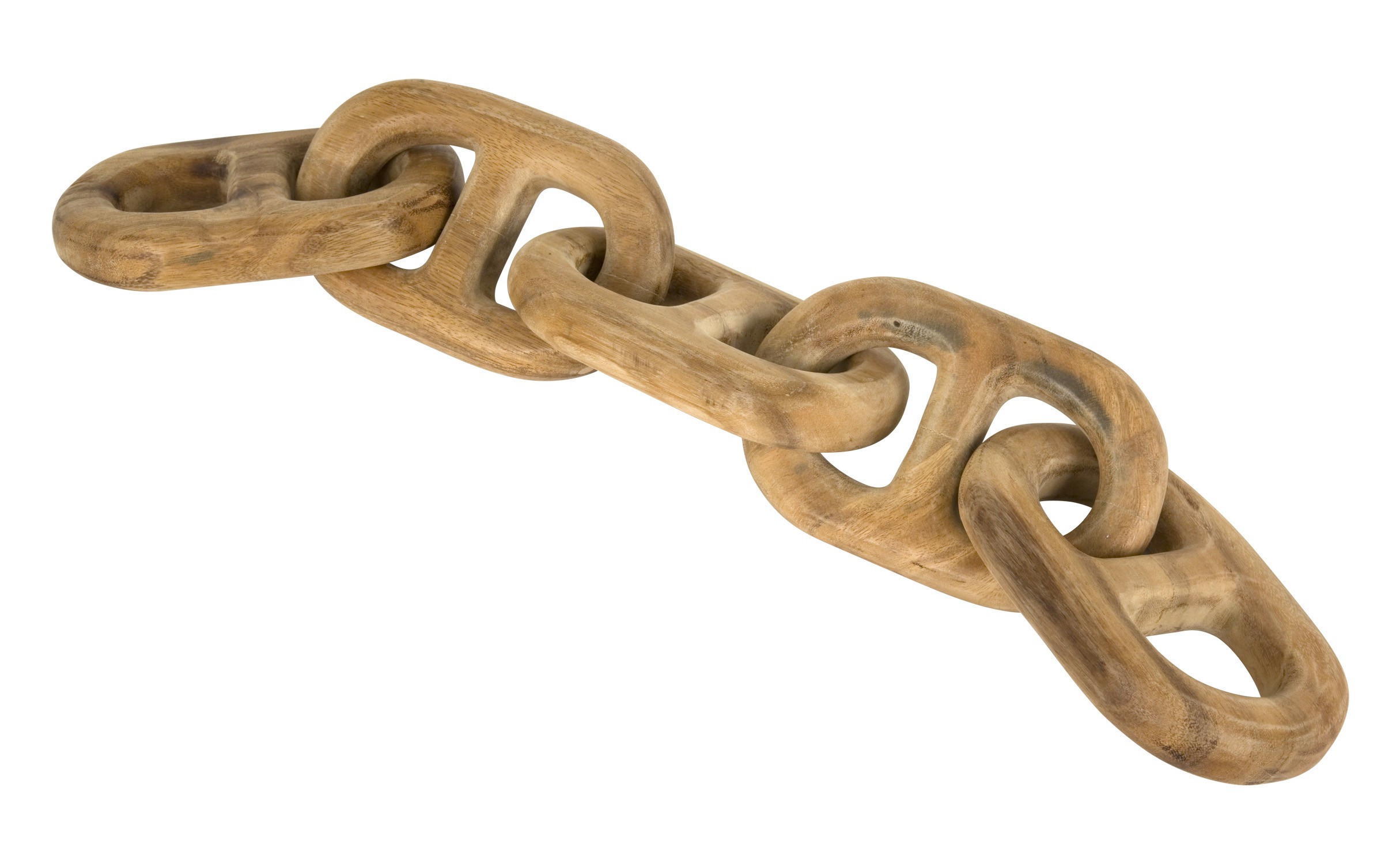 CARVED WOODEN CHAIN