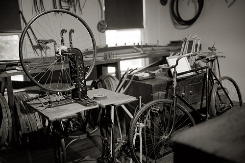 WRIGHT BROTHERS' BICYCLE SHOP