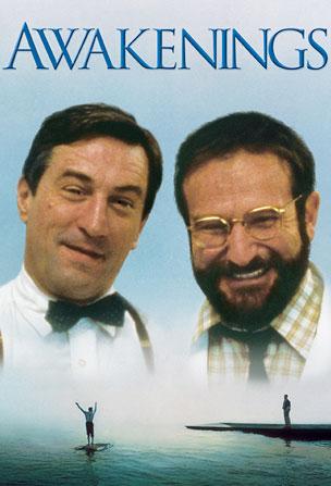 AWAKENINGS - STARING ROBERT DeNIRO AND ROBIN WILLIAMS