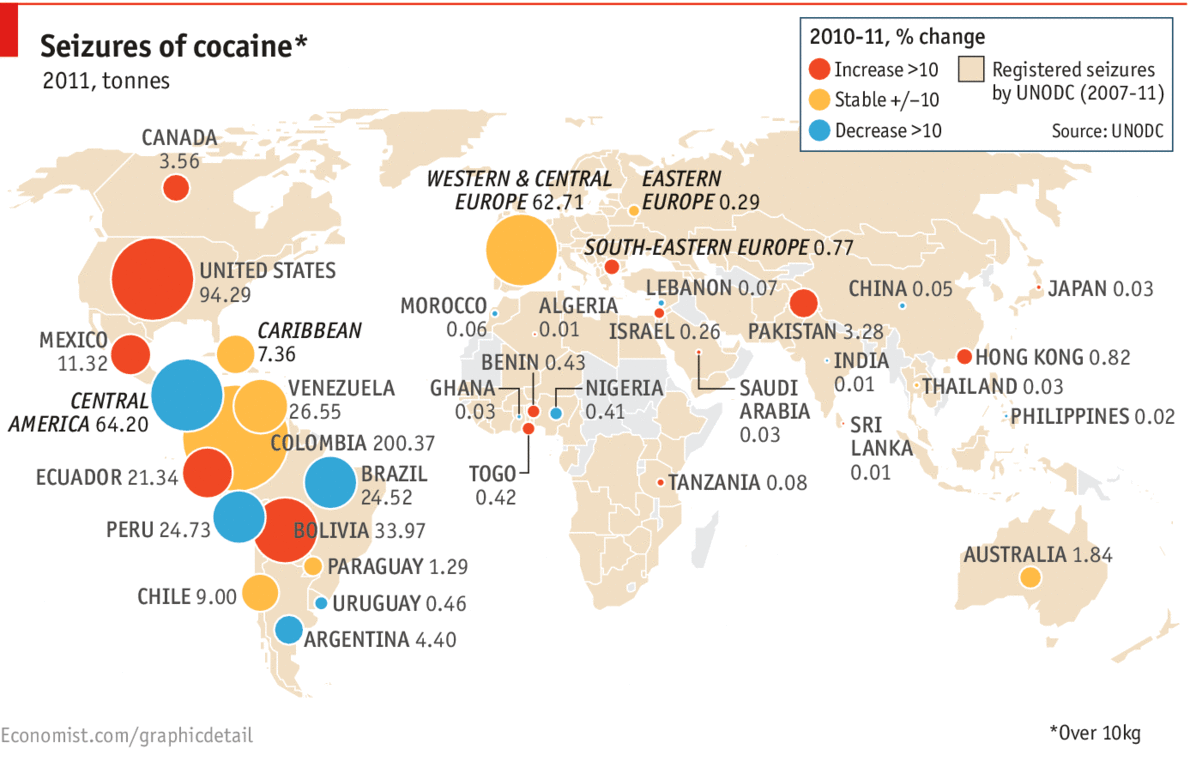 LONG REACH OF DRUG CARTELS