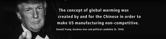 TRUMP AND CLIMATE CHANGE