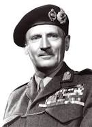 FIELD MARSHAL BERNARD MONTGOMERY (1887-1976, ENGLISH FIELD MARSHAL THAT MATCHED WITS WITH GERMAN FIELD MARSHAL ERWIN ROMMEL)