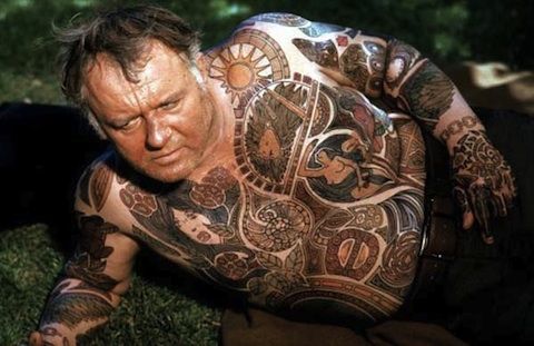 THE ILLUSTRATED MAN (PLAYED BY ROD STEIGER)