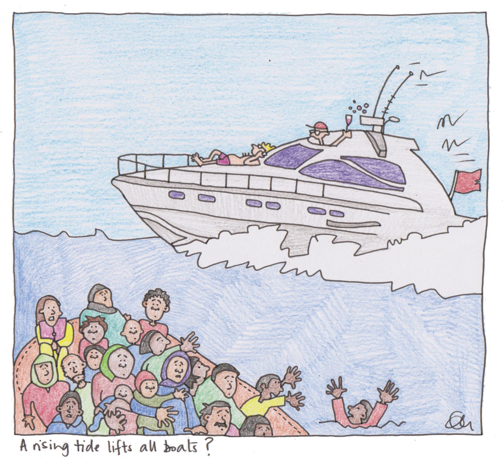 RISING TIDE LIFTS ALL BOATS