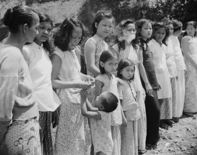 FEMALE SLAVES CALLED COMFORT WOMEN DURING WWII
