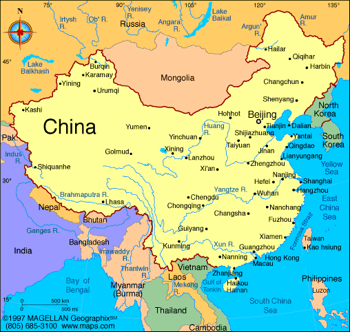 CHINA MAP