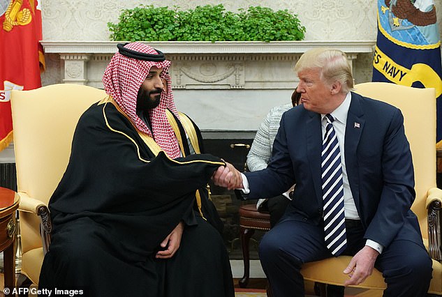 PRESIDENT TRUMP AND THE CROWN PRINCE OF SAUDI ARABIA